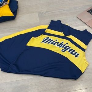 Umich cheerleader outfit